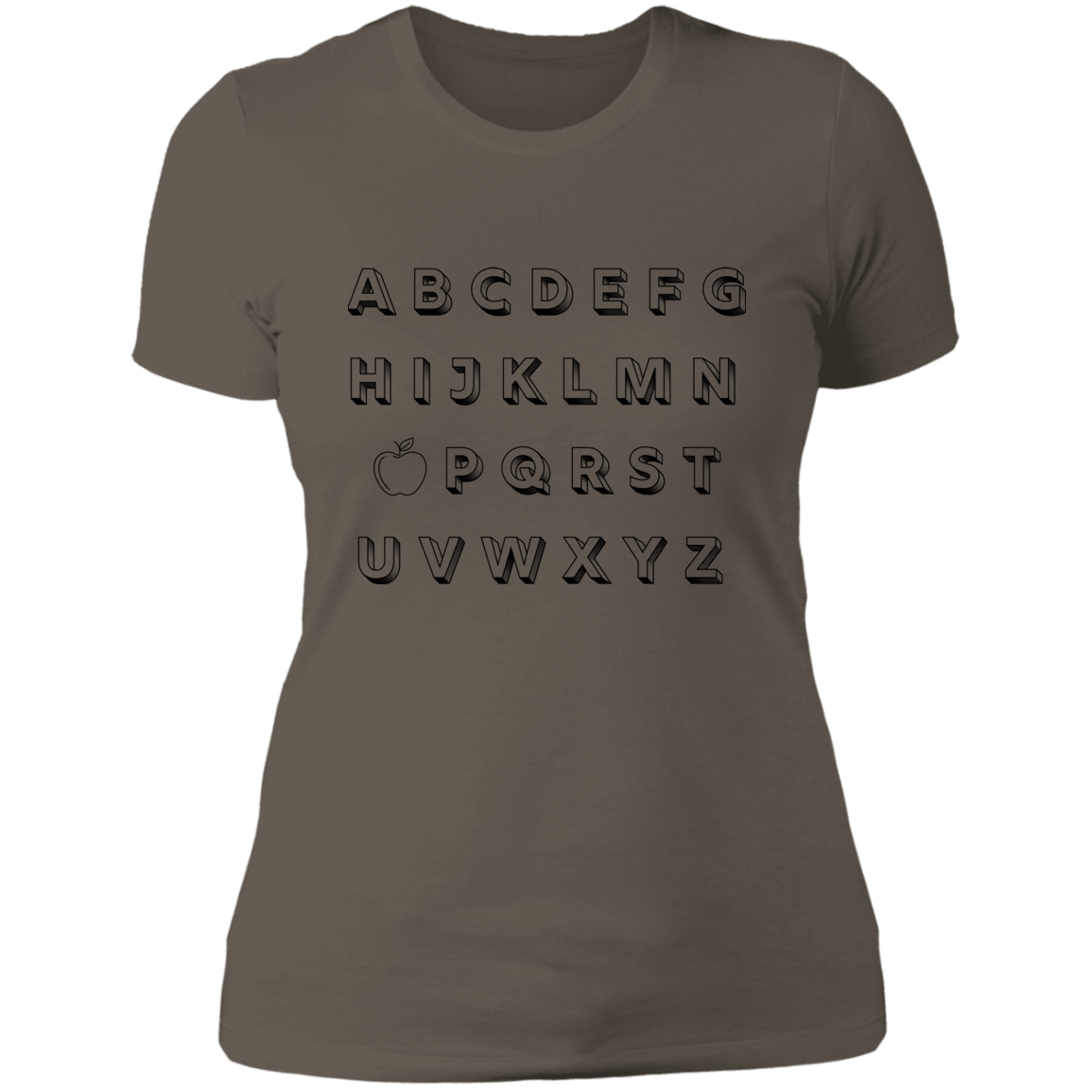 ABC Ladies' Boyfriend T-Shirt
