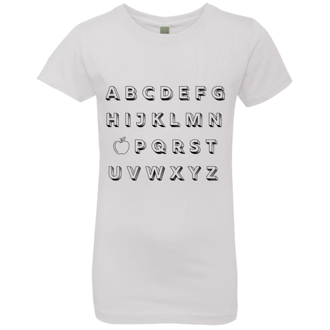 ABC Girls' Princess T-Shirt