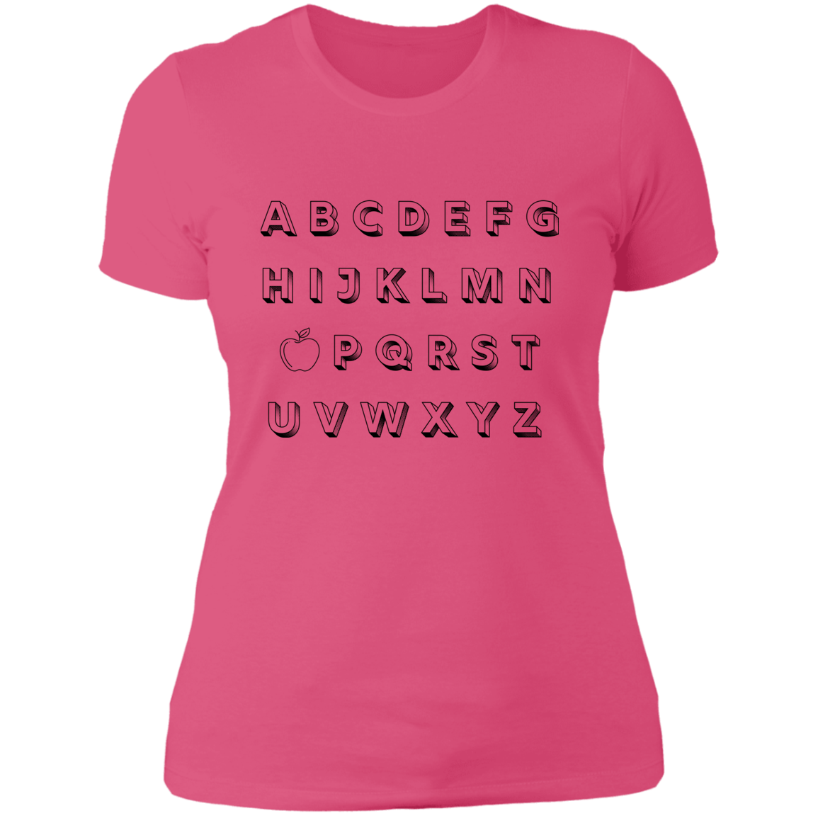 ABC Ladies' Boyfriend T-Shirt