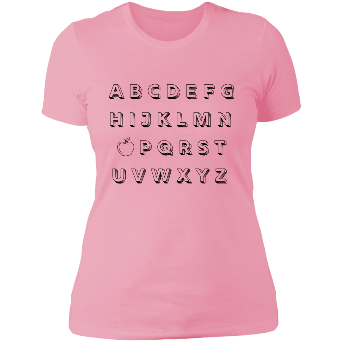 ABC Ladies' Boyfriend T-Shirt