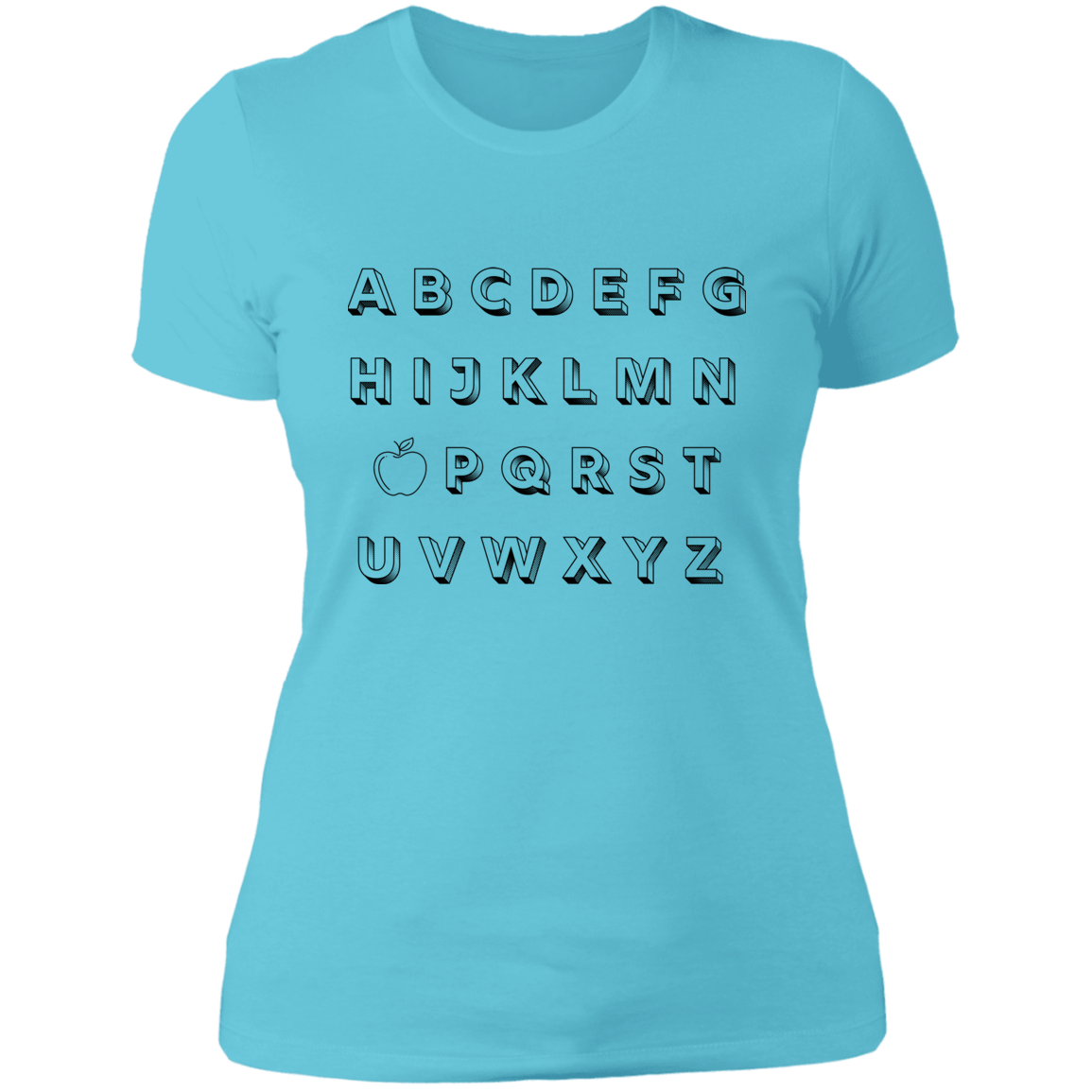 ABC Ladies' Boyfriend T-Shirt