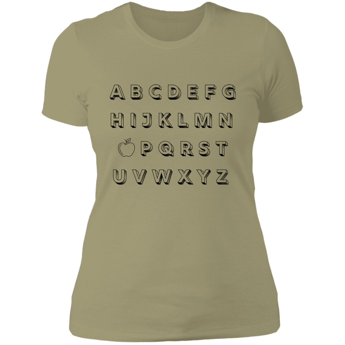 ABC Ladies' Boyfriend T-Shirt