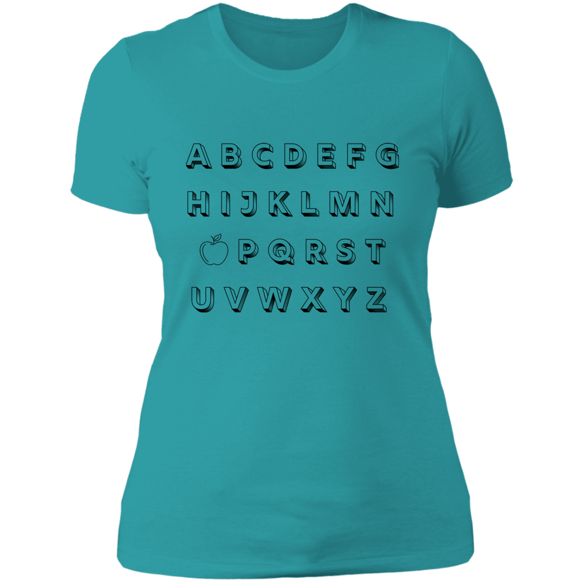 ABC Ladies' Boyfriend T-Shirt