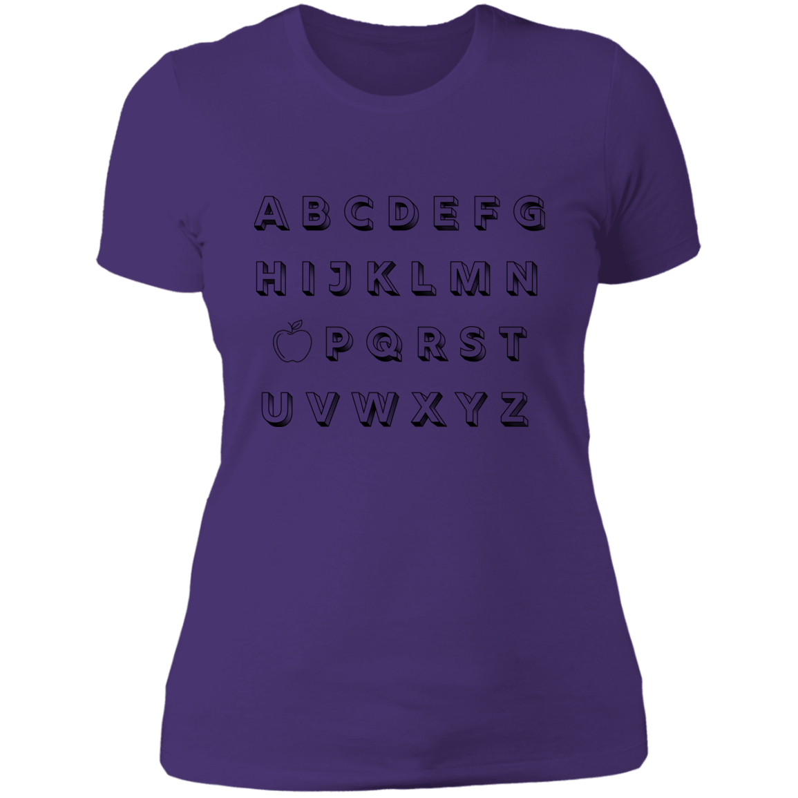 ABC Ladies' Boyfriend T-Shirt