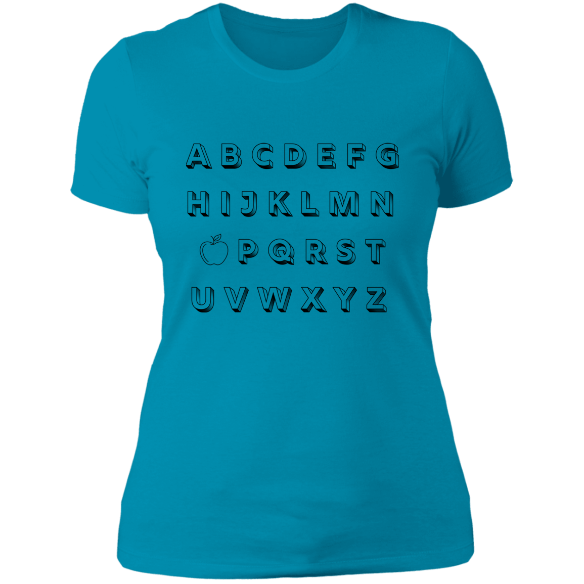 ABC Ladies' Boyfriend T-Shirt