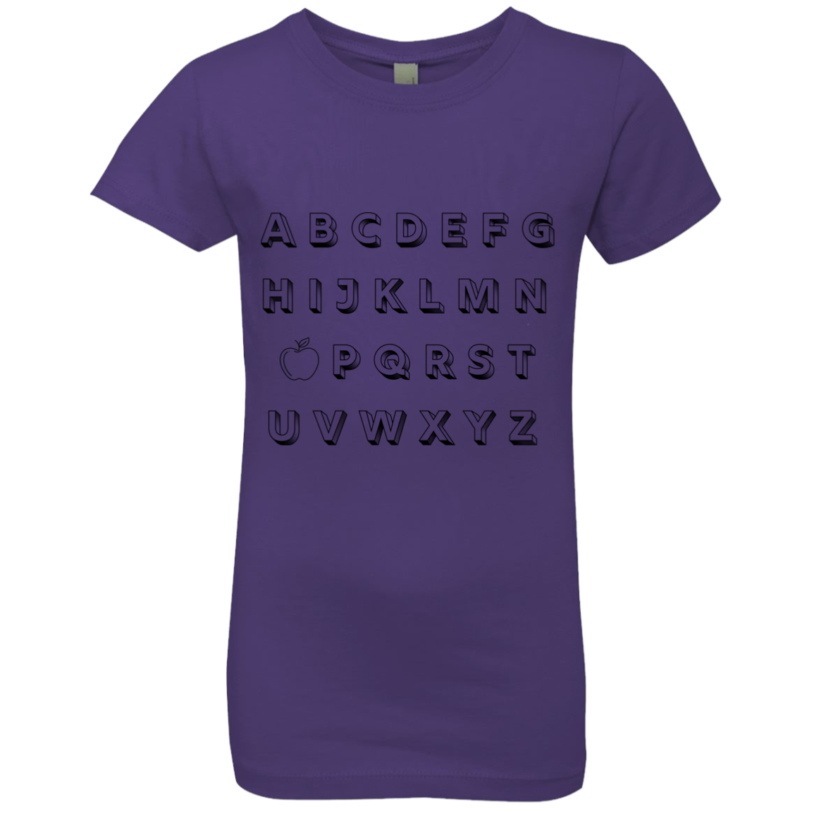 ABC Girls' Princess T-Shirt