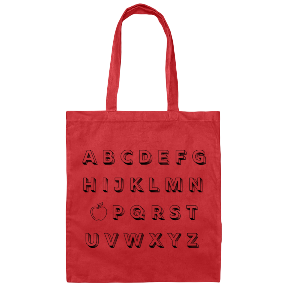 ABC Canvas Tote Bag