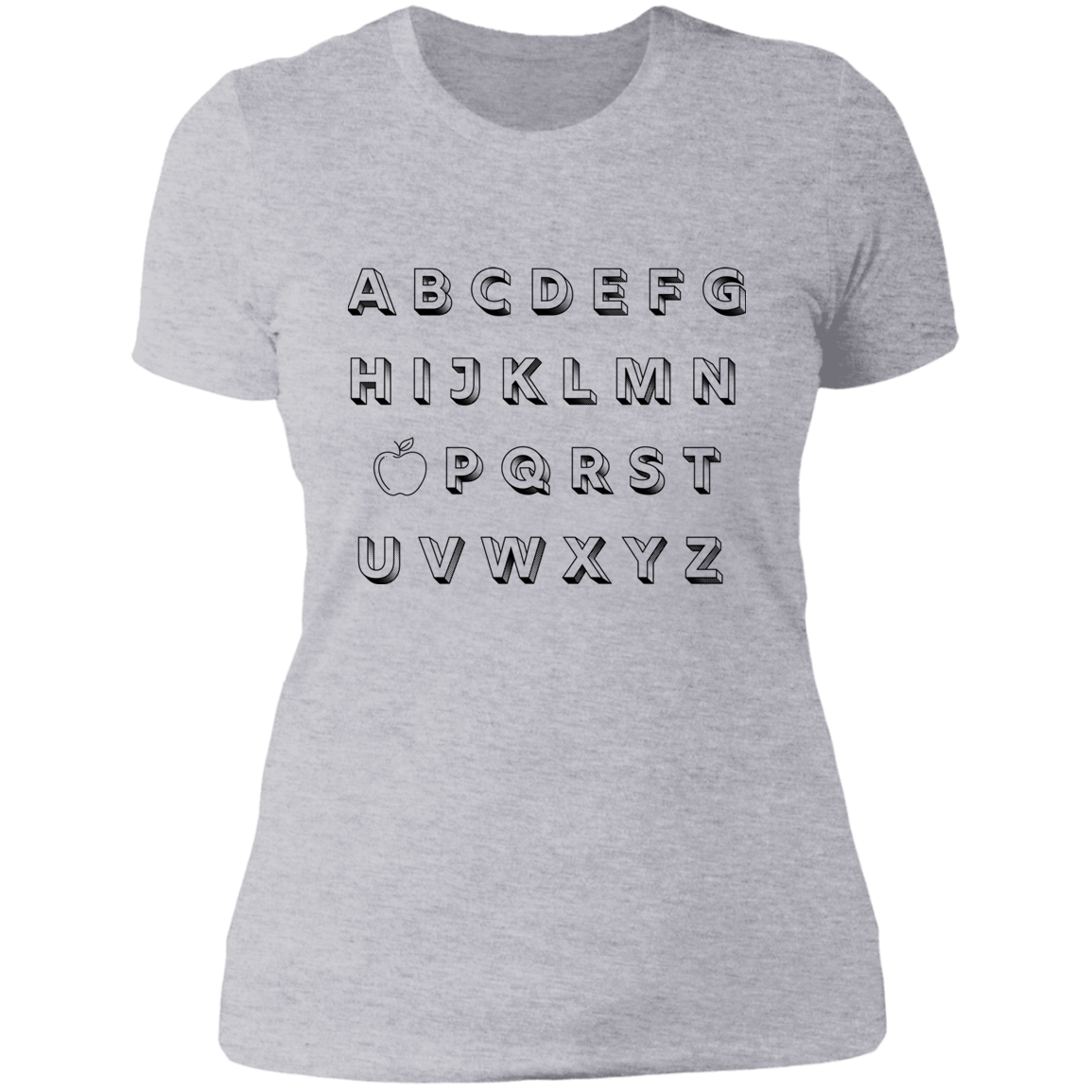 ABC Ladies' Boyfriend T-Shirt