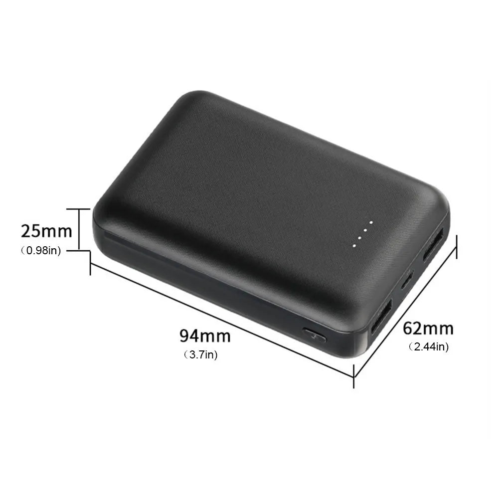 Portable Charging Battery Power Bank 5V 2A For Heated Vests