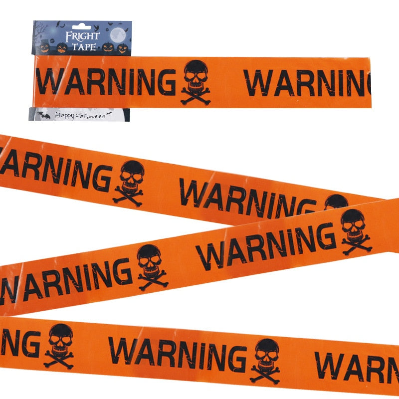 Halloween Party DIY Decoration Warning Tapes