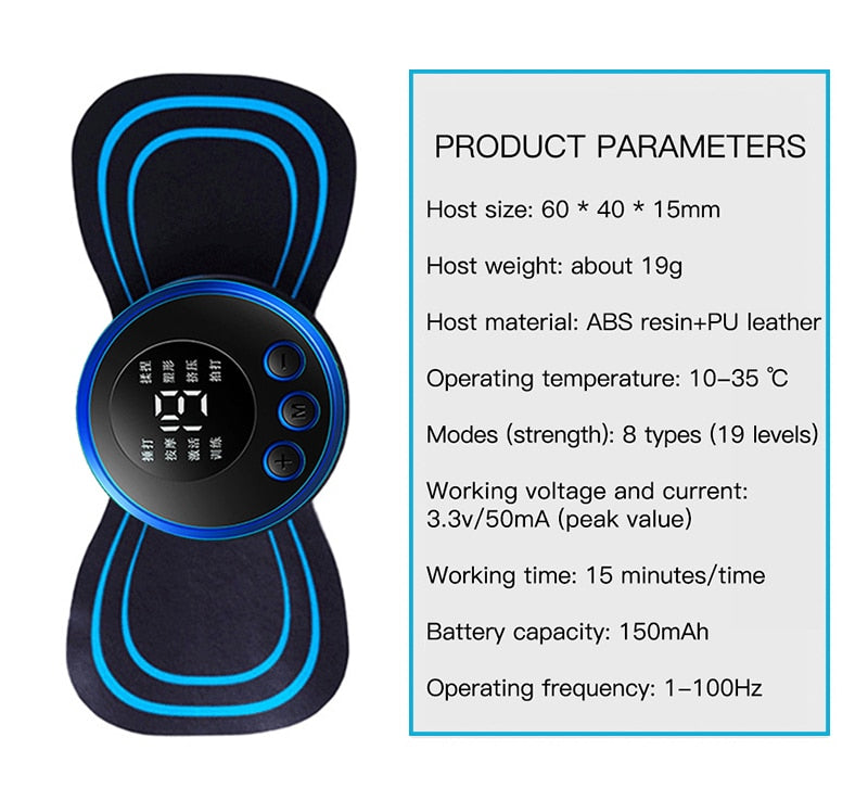 Mini EMS Electric Massager