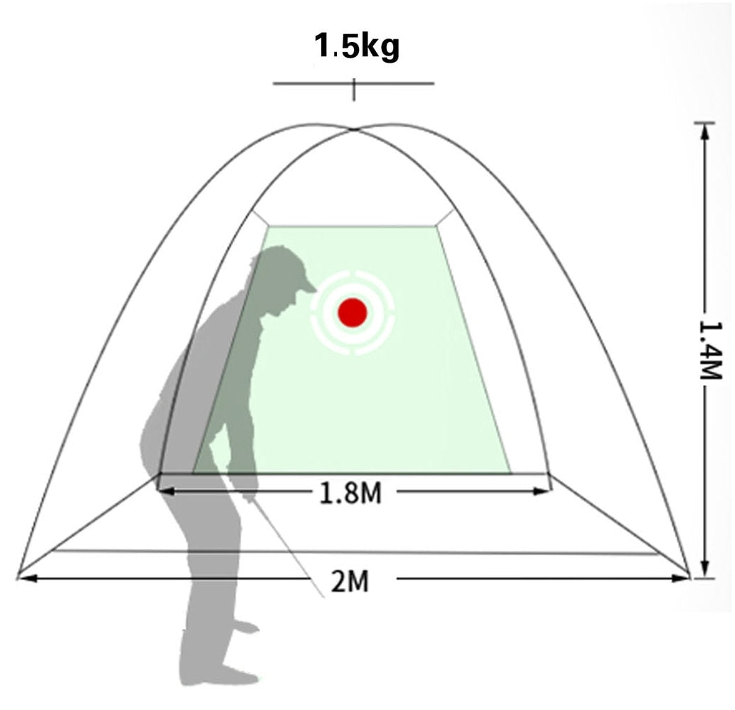Golf Practice Tent