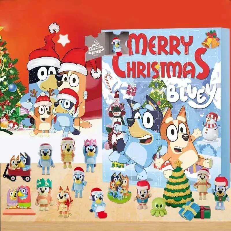 Bluey 24 Day Countdown Advent Calendar The Storied Gift