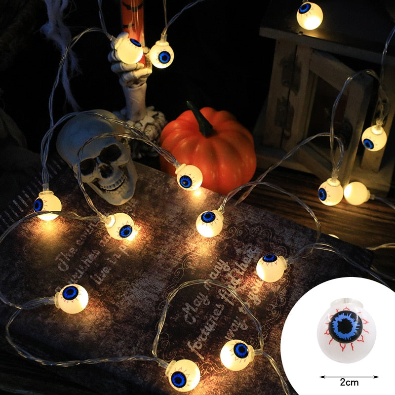 Led Halloween Light Strings & Other Halloween Decor | Indoor or Outdoor | Multiple Options