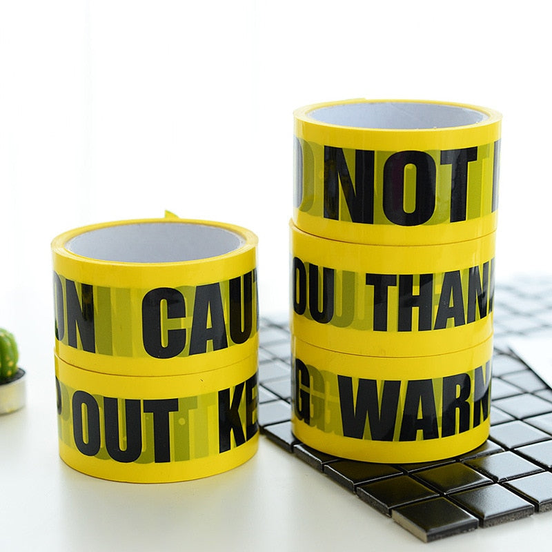 Halloween Party DIY Decoration Warning Tapes