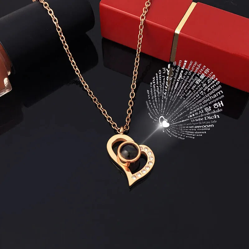 Languages of Love Gift Necklace