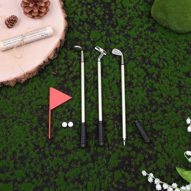 Golfer's Desk Pen Set