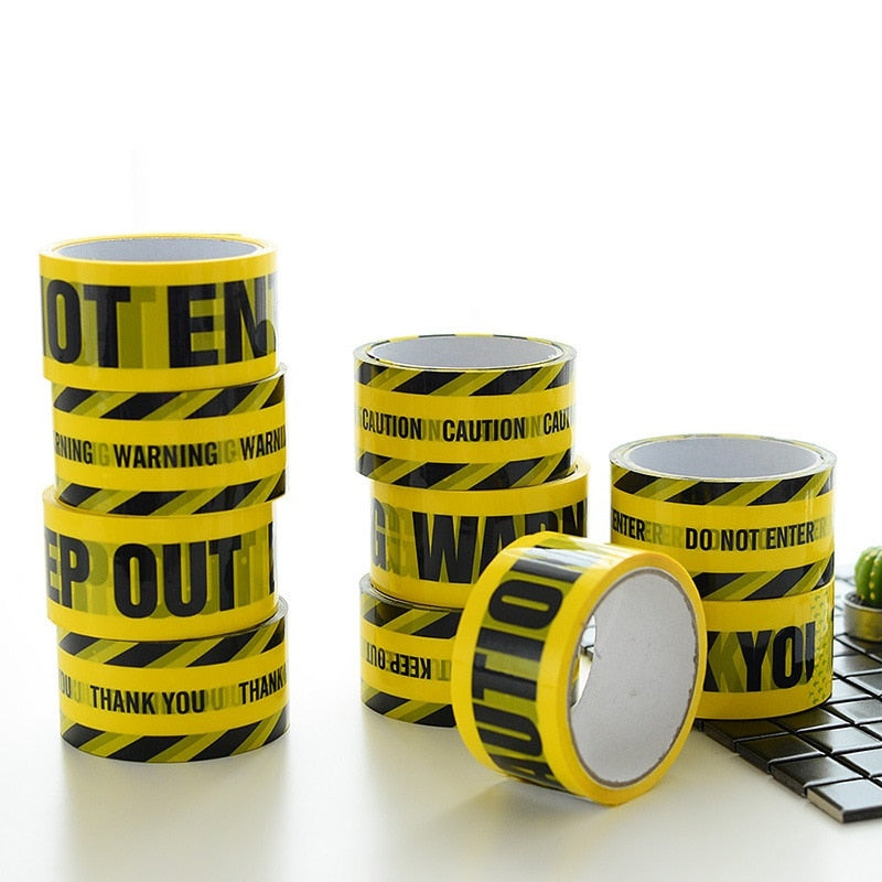 Halloween Party DIY Decoration Warning Tapes