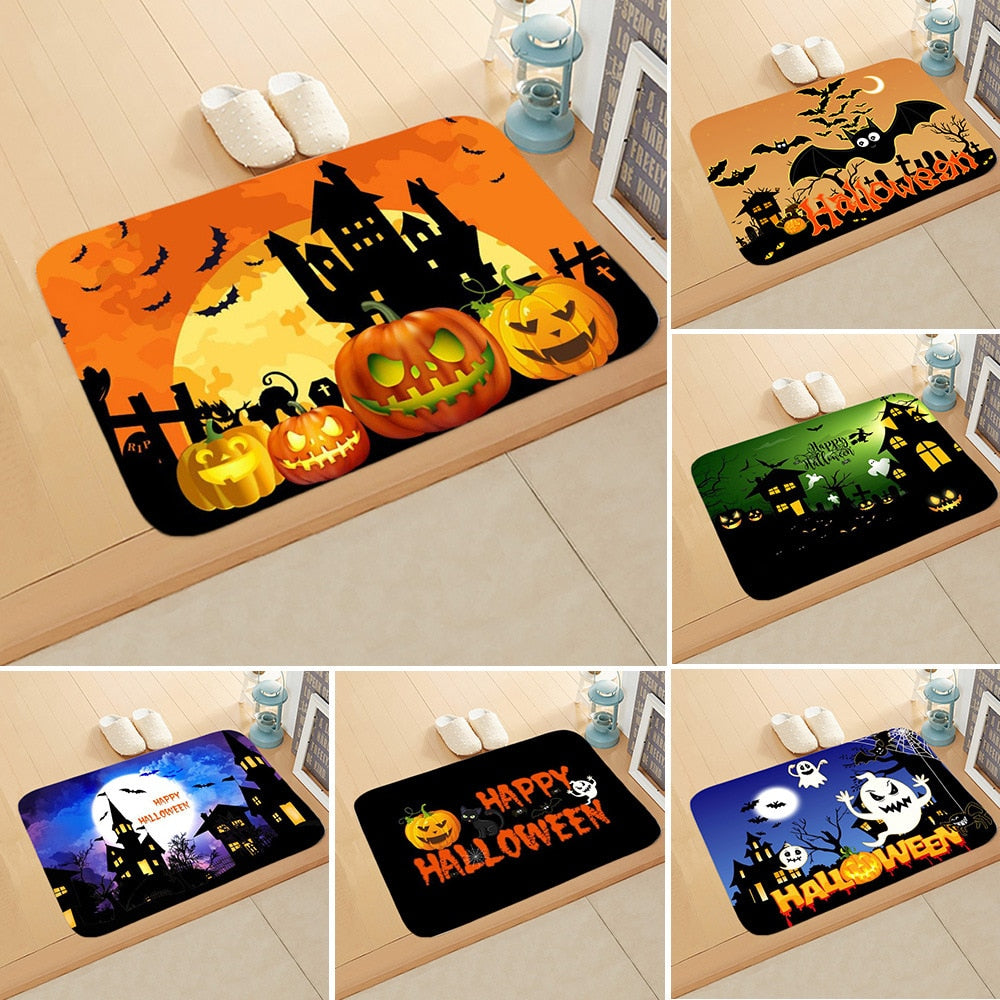 Halloween Entry Non-Slip Door Mats