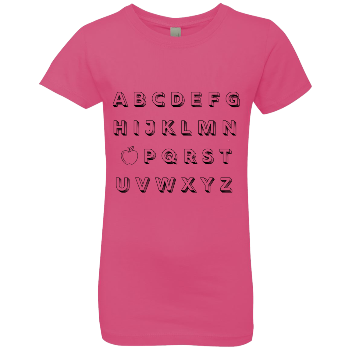 ABC Girls' Princess T-Shirt