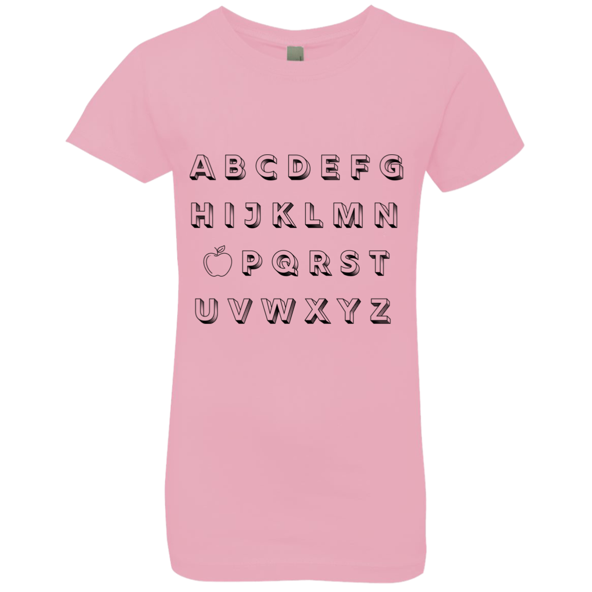 ABC Girls' Princess T-Shirt