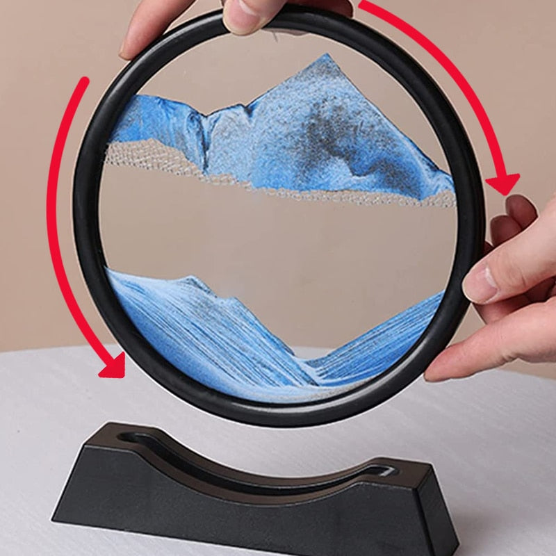 3D Moving Sand Art