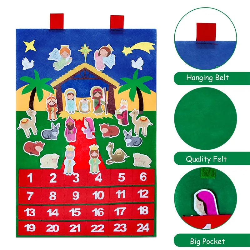 Christmas Felt Advent Calendar