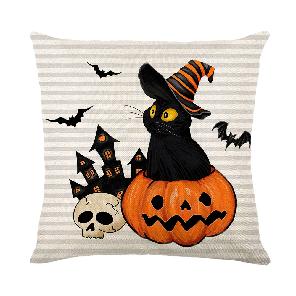 Halloween Decor Pillow Cases | 45x45