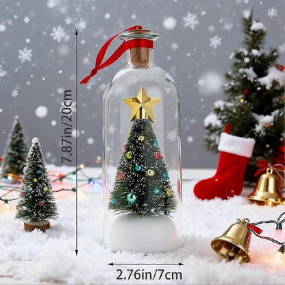 Christmas Memory Bottle – Recordable Voice Keepsake