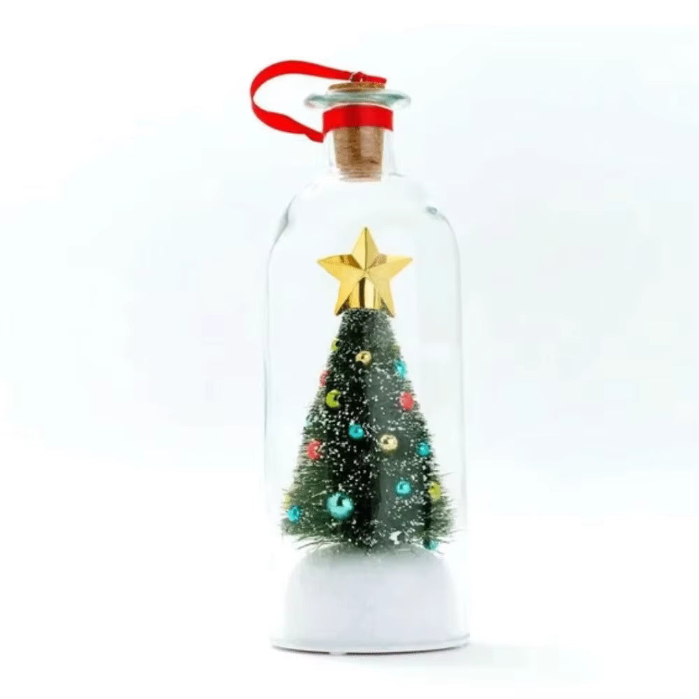 Christmas Memory Bottle – Recordable Voice Keepsake
