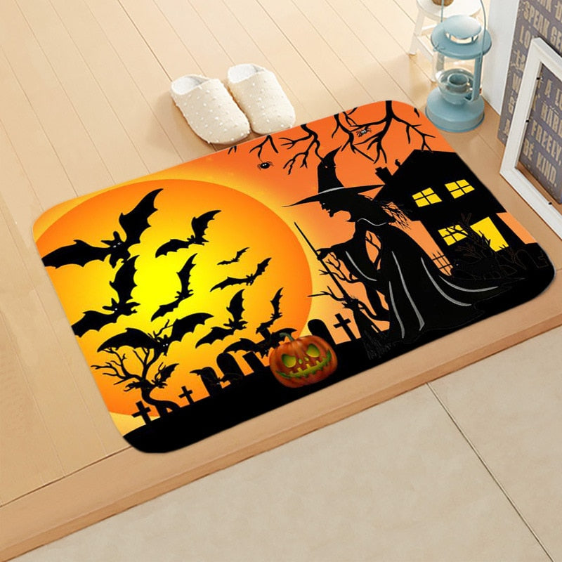 Halloween Entry Non-Slip Door Mats