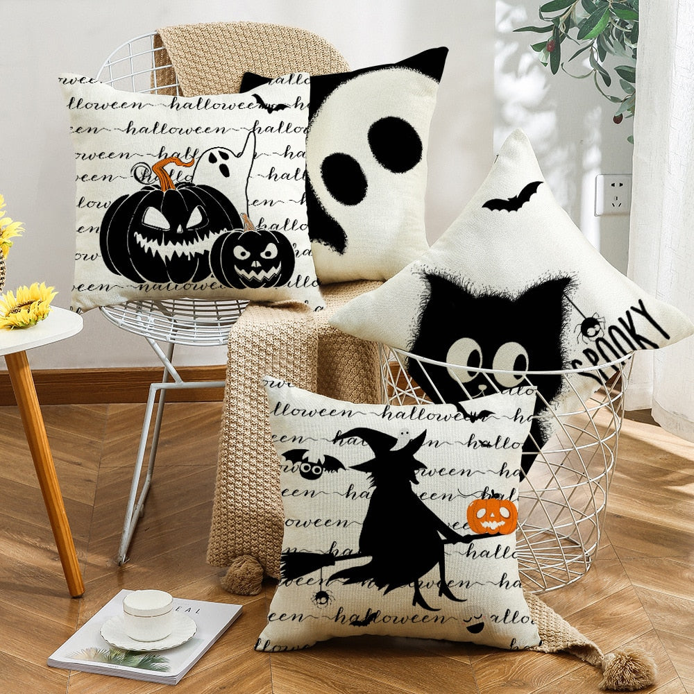 Halloween Decor Pillow Cases | 45x45