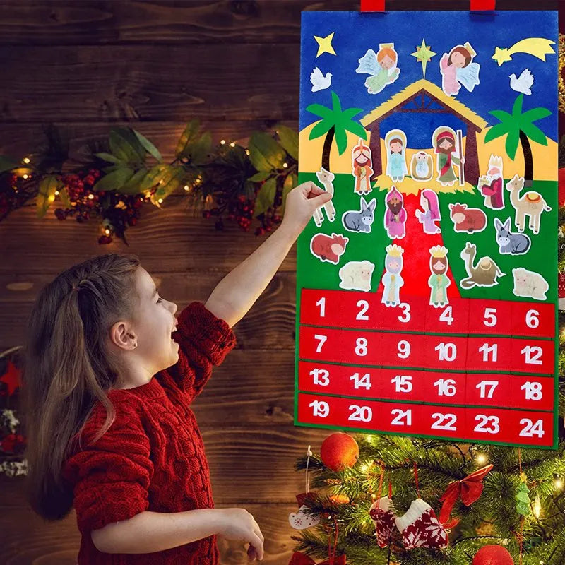 Christmas Felt Advent Calendar