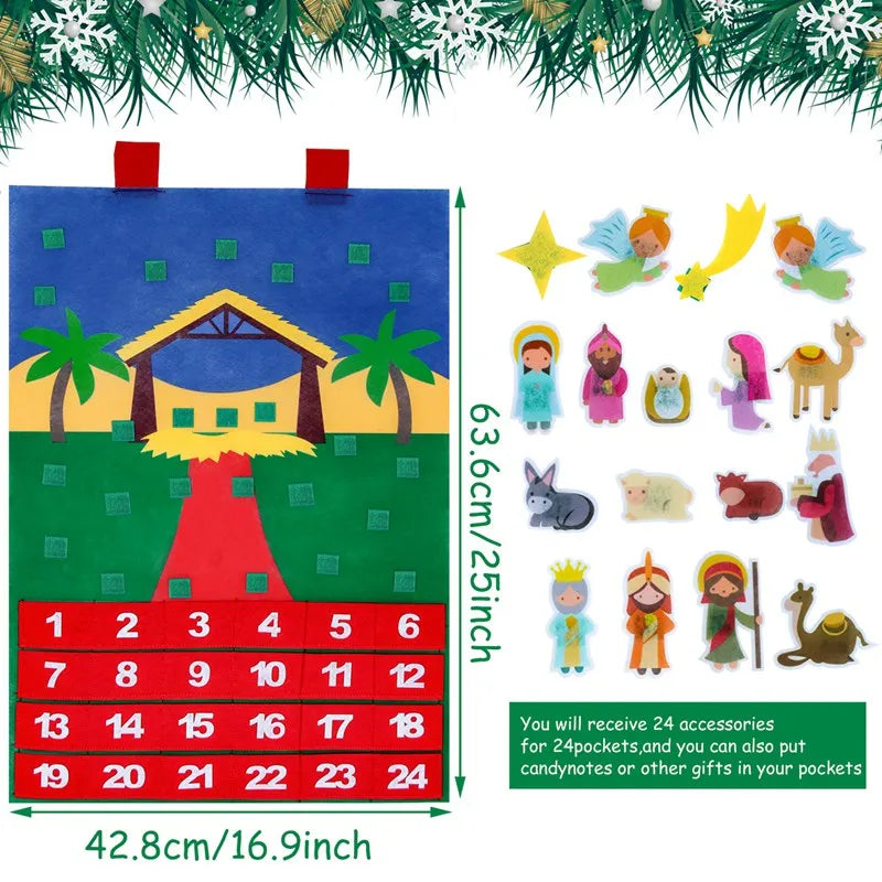 Christmas Felt Advent Calendar