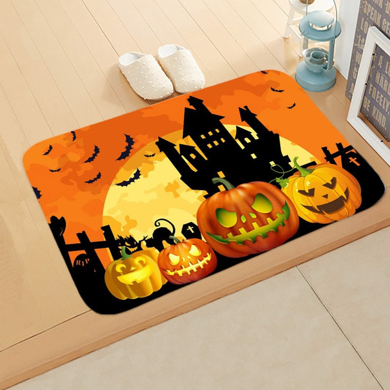 Halloween Entry Non-Slip Door Mats