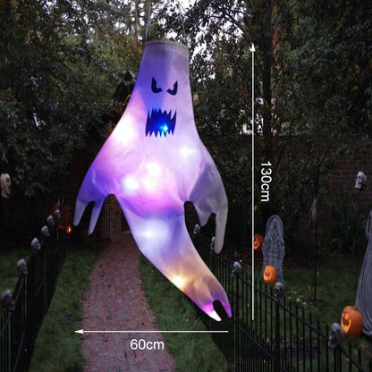 LED Hanging Ghost Light | Halloween Decoration | Indoor or Outdoor