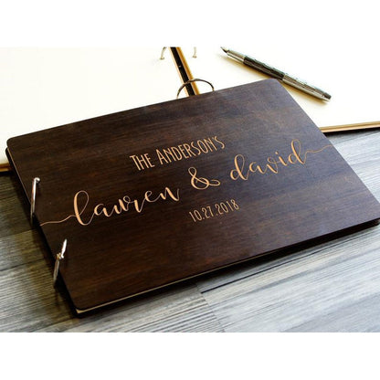 Personalized Wooden Guest Book