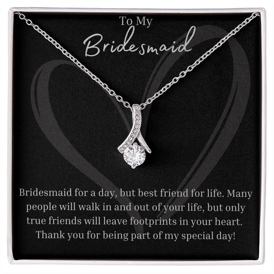 Bridesmaid Gift | Thank you | Alluring Beauty Necklace | BUY 3, GET 1 FREE