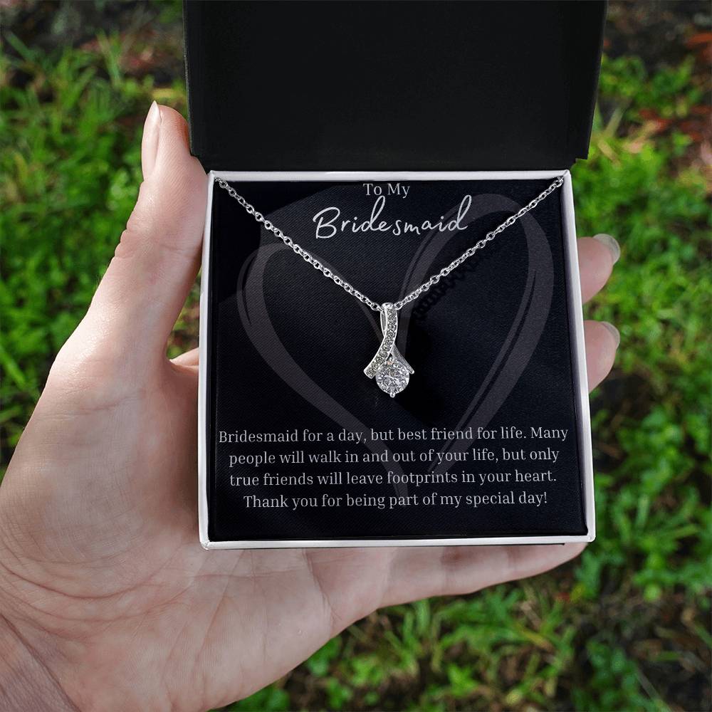 Bridesmaid Gift | Thank you | Alluring Beauty Necklace | BUY 3, GET 1 FREE