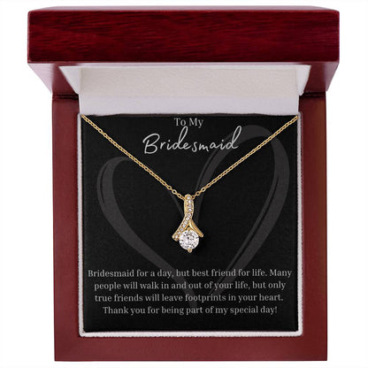 Bridesmaid Gift | Thank you | Alluring Beauty Necklace | BUY 3, GET 1 FREE