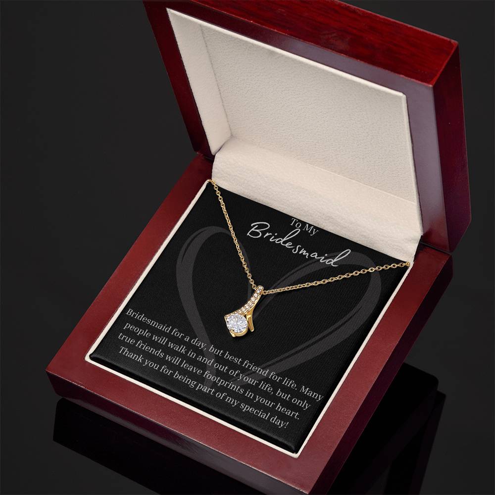 Bridesmaid Gift | Thank you | Alluring Beauty Necklace | BUY 3, GET 1 FREE