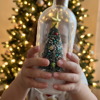 Christmas Memory Bottle – Recordable Voice Keepsake
