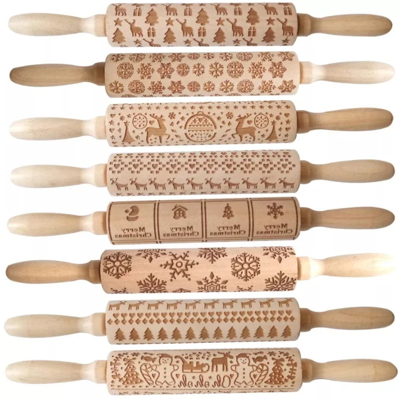 Holiday Impressions Rolling Pins