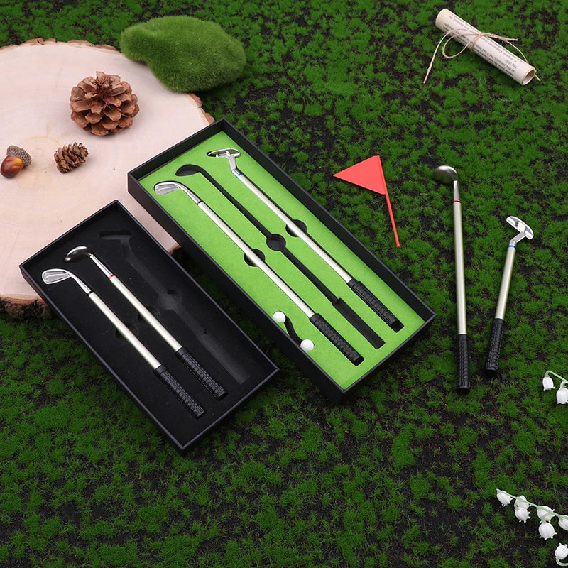 Golfer's Desk Pen Set