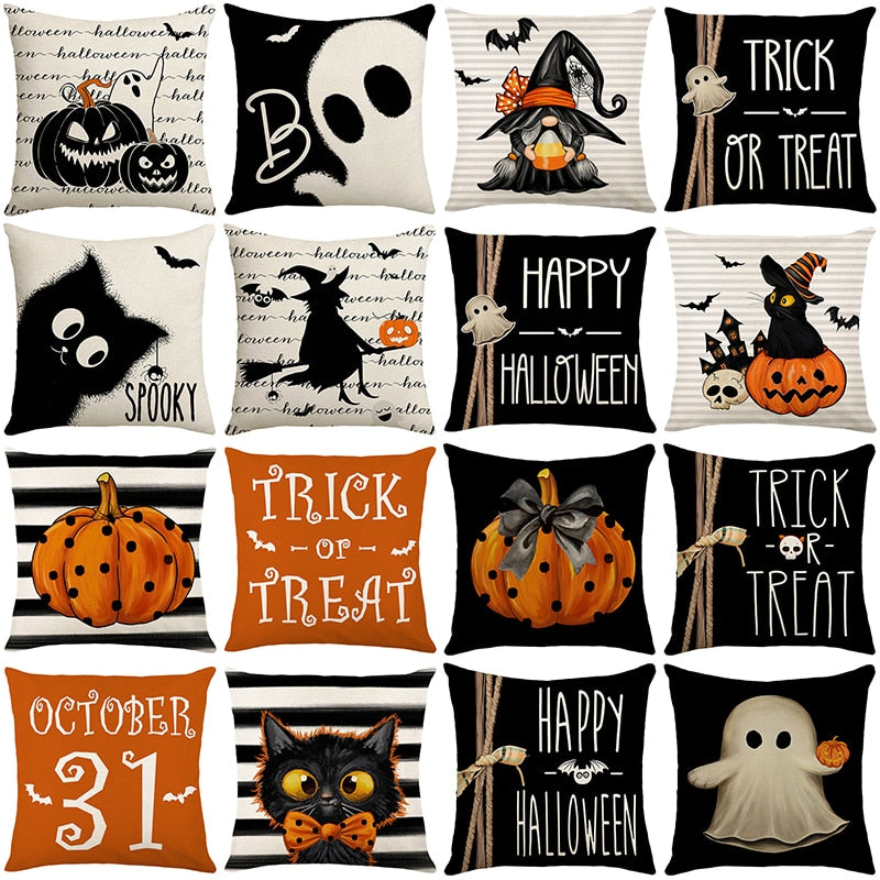 Halloween Decor Pillow Cases | 45x45